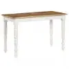 vidaXL Dining Table 120x60x76 cm Solid Mango Wood