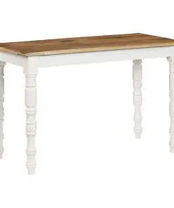 vidaXL Dining Table 120x60x76 cm Solid Mango Wood