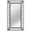 vidaXL Wall Mirror Rectangular 60×110 cm Black