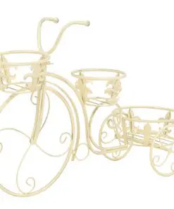 vidaXL Plant Stand Bicycle Shape Vintage Style Metal