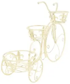 vidaXL Plant Stand Bicycle Shape Vintage Style Metal