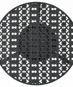 vidaXL Bistro Table Black 40×70 cm Metal