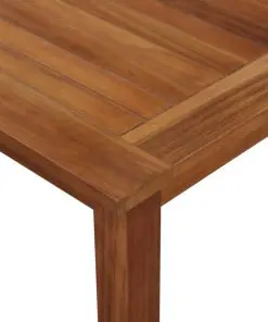 vidaXL Garden Table 200x90x74 cm Solid Acacia Wood
