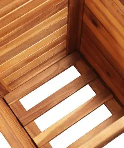 vidaXL Garden Planter Set 3 Pieces Square Solid Acacia Wood