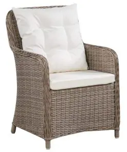 vidaXL 11 Piece Outdoor Dining Set with Sunloungers Poly Rattan Brown