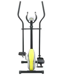 vidaXL Magnetic Elliptical Trainer with Pulse Measurement