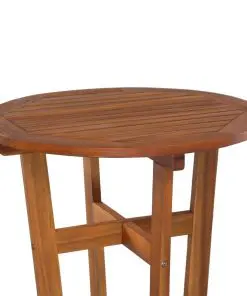 vidaXL Bar Table 60×105 cm Solid Acacia Wood