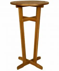 vidaXL 3 Piece Bar Set Solid Acacia Wood