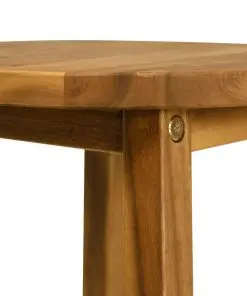 vidaXL 3 Piece Bar Set Solid Acacia Wood