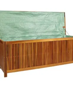 vidaXL Garden Storage Box 150x50x58 cm Solid Acacia Wood