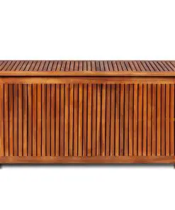 vidaXL Garden Storage Box 117x50x58 cm Solid Acacia Wood