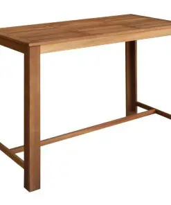 vidaXL Bar Table and Stool Set 7 Pieces Solid Acacia Wood