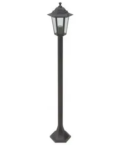vidaXL Garden Post Lights 6 pcs E27 110 cm Aluminium Bronze