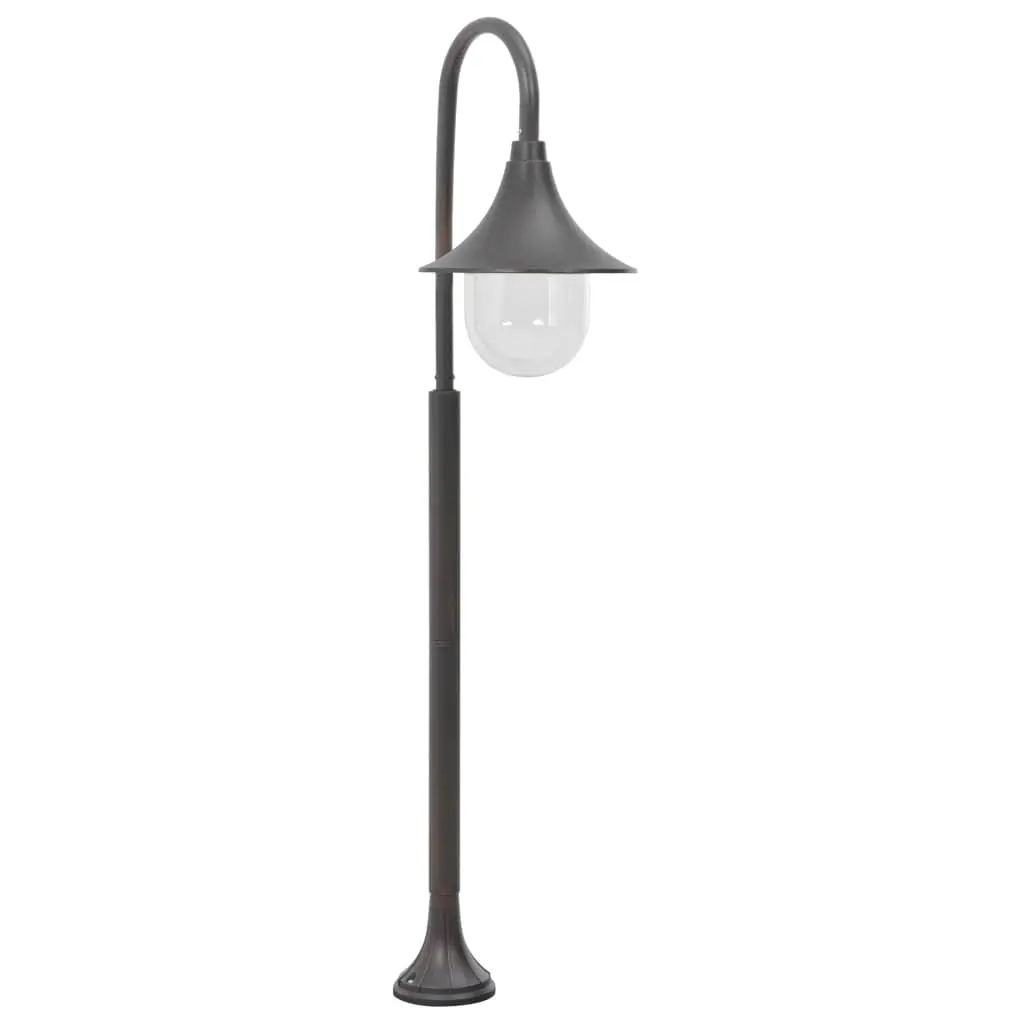vidaXL Garden Post Light E27 120 cm Aluminium Bronze