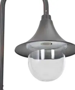 vidaXL Garden Post Light E27 120 cm Aluminium Bronze