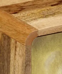 vidaXL TV Cabinet Solid Mango Wood 120x30x45 cm