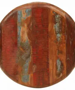 vidaXL Bar Chairs 2 pcs Solid Reclaimed Wood