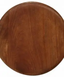 vidaXL Bar Chairs 2 pcs Solid Mango Wood