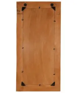 vidaXL Wall Mirror Solid Reclaimed Wood 60×120 cm