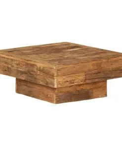 vidaXL Coffee Table Solid Reclaimed Wood 70x70x30 cm
