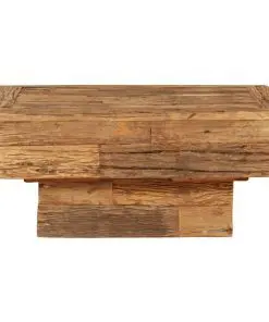 vidaXL Coffee Table Solid Reclaimed Wood 70x70x30 cm