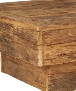 vidaXL Coffee Table Solid Reclaimed Wood 70x70x30 cm