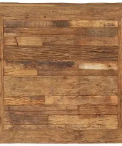 vidaXL Coffee Table Solid Reclaimed Wood 70x70x30 cm