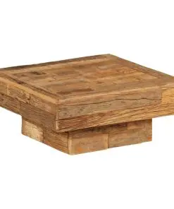 vidaXL Coffee Table Solid Reclaimed Wood 70x70x30 cm