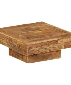 vidaXL Coffee Table Solid Reclaimed Wood 70x70x30 cm