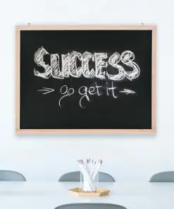 vidaXL Wall-Mounted Blackboard Cedar Wood 60×80 cm