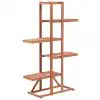 vidaXL Plant Stand Cedar Wood 86x36x139 cm