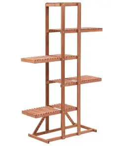 vidaXL Plant Stand Cedar Wood 86x36x139 cm
