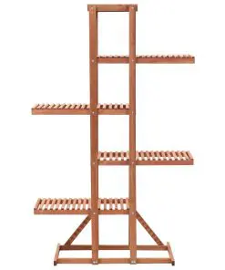 vidaXL Plant Stand Cedar Wood 86x36x139 cm