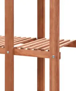 vidaXL Plant Stand Cedar Wood 86x36x139 cm