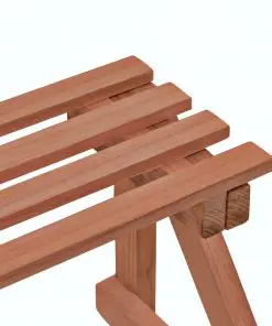 vidaXL 3-Tier Plant Stand Cedar Wood 48x45x40 cm