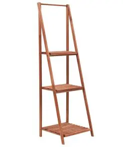 vidaXL Plant Stand Cedar Wood 45x40x145 cm