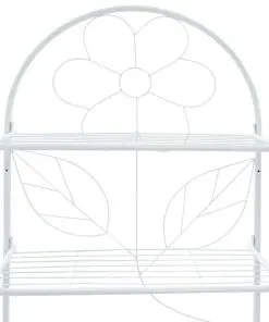 vidaXL Toilet Rack White 60x33x174 cm