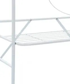 vidaXL Toilet Rack White 60x33x174 cm