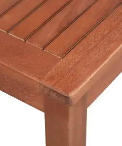 vidaXL 5 Piece Outdoor Dining Set Solid Acacia Wood