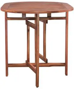 vidaXL Garden Table 120x70x74 cm Solid Acacia Wood