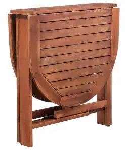 vidaXL Garden Table 120x70x74 cm Solid Acacia Wood