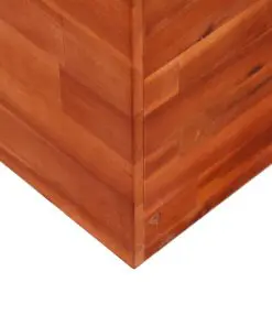 vidaXL Garden Planter Acacia Wood 200x100x100 cm