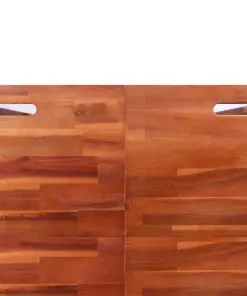vidaXL Garden Planter Acacia Wood 200x100x100 cm