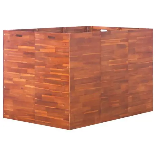 vidaXL Garden Planter Acacia Wood 150x100x100 cm