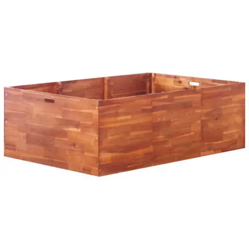 vidaXL Garden Planter Acacia Wood 150x100x50 cm