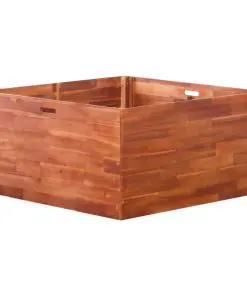 vidaXL Garden Raised Bed Acacia Wood 100x100x50 cm