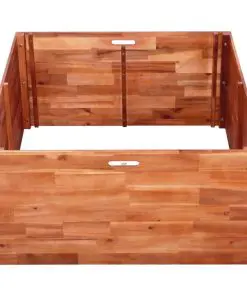 vidaXL Garden Planter Acacia Wood 100x100x50 cm