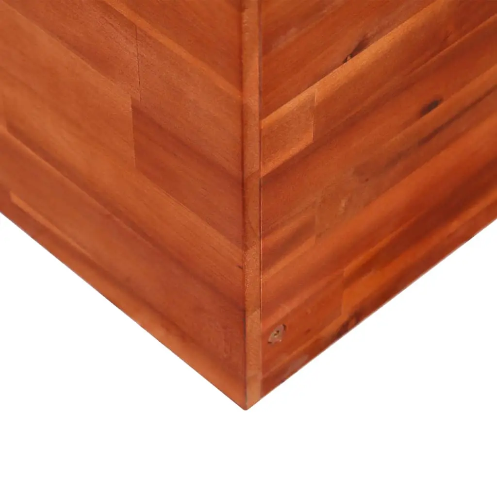 vidaXL Garden Planter Acacia Wood 200x50x50 cm