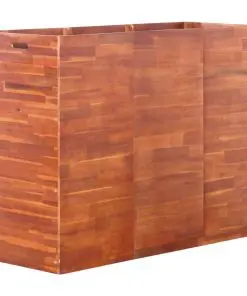vidaXL Garden Raised Bed Acacia Wood 150x50x100 cm