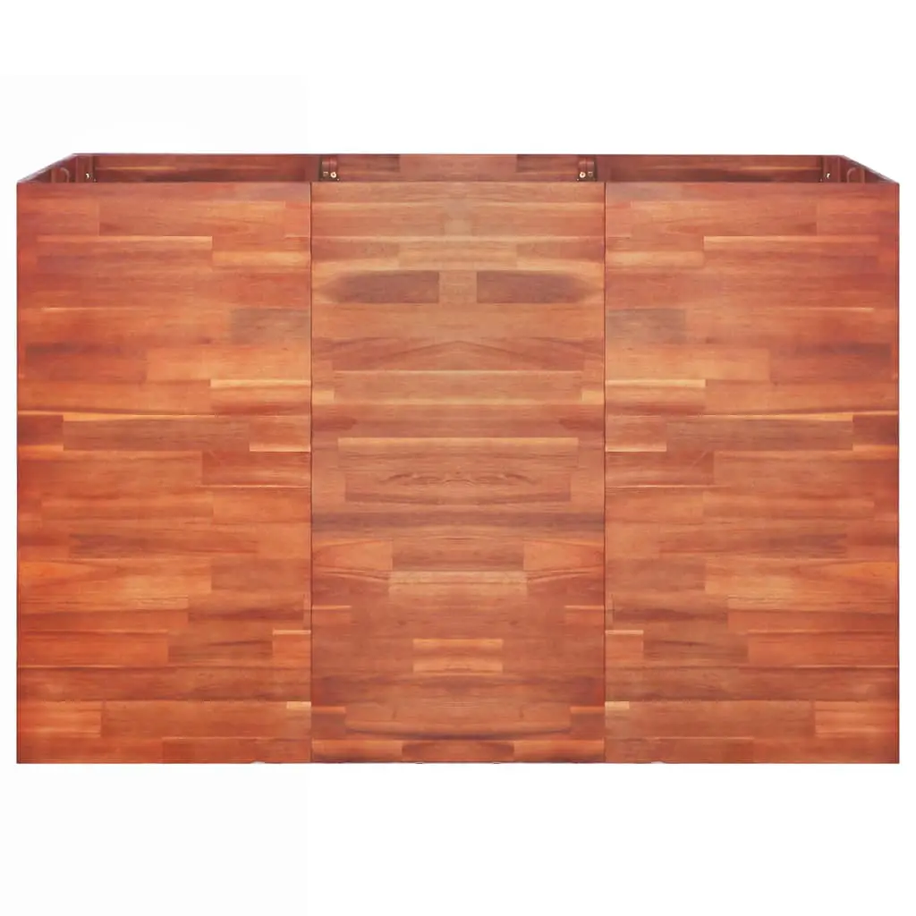 vidaXL Garden Planter Acacia Wood 150x50x100 cm